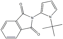 2-(1-tert-Butyl-1H-pyrrole-2-yl)isoindoline-1,3-dione 구조식 이미지