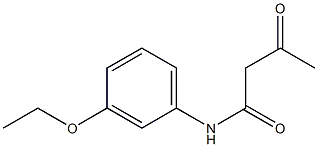 3'-Ethoxyacetoacetanilide Structure