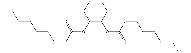 Dinonanoic acid 1,2-cyclohexanediyl ester 구조식 이미지