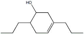 3,6-Dipropyl-3-cyclohexen-1-ol 구조식 이미지