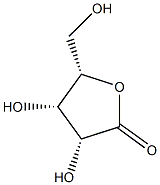 L-Lyxonic acid 1,4-lactone 구조식 이미지