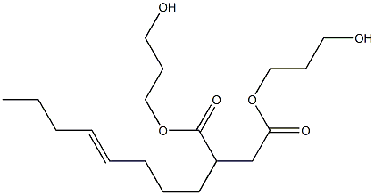 2-(4-Octenyl)succinic acid bis(3-hydroxypropyl) ester Structure
