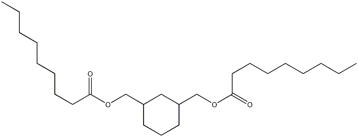 1,3-Cyclohexanedimethanol dinonanoate 구조식 이미지