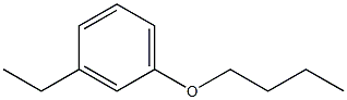 1-Butoxy-3-ethylbenzene 구조식 이미지