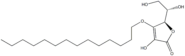 3-O-Tetradecyl-L-ascorbic acid Structure