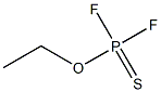 Difluoridothiophosphoric acid O-ethyl ester 구조식 이미지