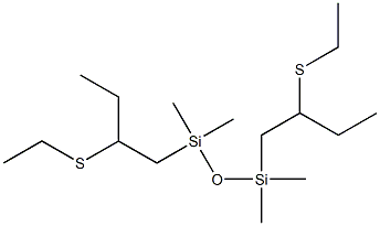 [1-(Ethylthio)propyl](trimethylsilyl) ether 구조식 이미지