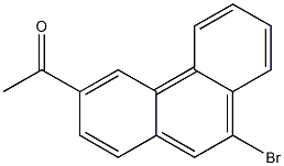 3-Acetyl-9-bromophenanthrene Structure
