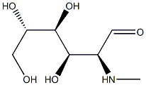 2-Methylamino-2-deoxy-L-gulose 구조식 이미지