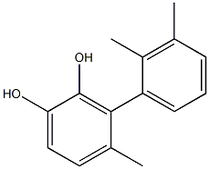 3-(2,3-Dimethylphenyl)-4-methylbenzene-1,2-diol Structure