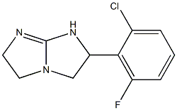 2-(2-Chloro-6-fluorophenyl)-2,3,5,6-tetrahydro-1H-imidazo[1,2-a]imidazole 구조식 이미지