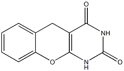 1,3-Dihydro-5H-[1]benzopyrano[2,3-d]pyrimidine-2,4-dione Structure