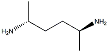 (1S,4R)-1,4-Dimethyl-1,4-butanediamine 구조식 이미지