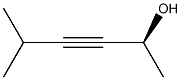 (S)-5-Methyl-3-hexyn-2-ol 구조식 이미지