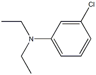 N,N-Diethyl-3-chloroaniline 구조식 이미지