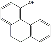 9,10-Dihydrophenanthren-4-ol 구조식 이미지