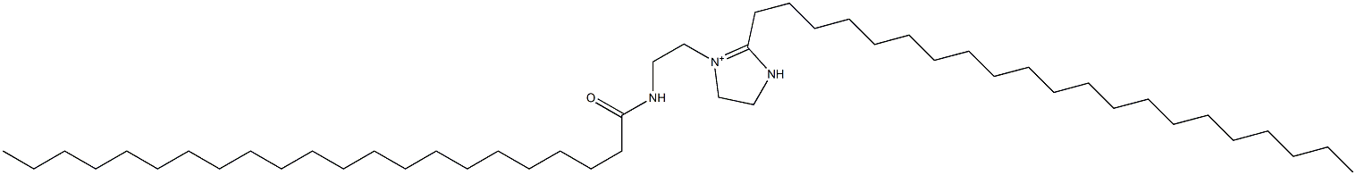 1-[2-(Docosanoylamino)ethyl]-2-henicosyl-1-imidazoline-1-ium Structure