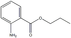 2-Aminobenzoic acid propyl ester Structure