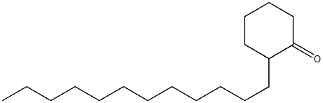 2-Dodecylcyclohexanone 구조식 이미지