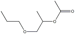 Acetic acid 1-methyl-2-propoxyethyl ester Structure