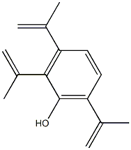 2,3,6-Triisopropenylphenol Structure