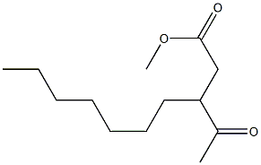 3-Acetylcapric acid methyl ester 구조식 이미지