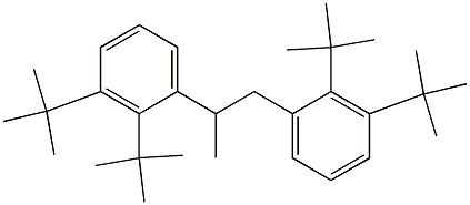 1,2-Bis(2,3-di-tert-butylphenyl)propane 구조식 이미지