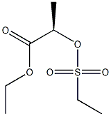 [R,(+)]-2-[(Ethylsulfonyl)oxy]propionic acid ethyl ester Structure