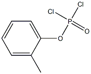 Dichloridophosphoric acid 2-methylphenyl ester Structure