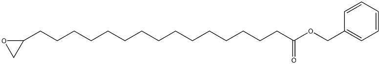 17,18-Epoxystearic acid benzyl ester 구조식 이미지