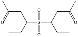 Ethyl(3-oxobutyl) sulfone Structure