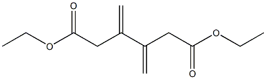 3,4-Dimethyleneadipic acid diethyl ester 구조식 이미지