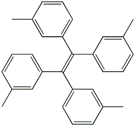 Tetrakis(3-methylphenyl)ethene Structure