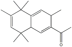 7-Acetyl-1,4,6,8a-tetrahydro-1,1,3,4,4,6-hexamethylnaphthalene Structure