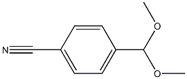 p-(Dimethoxymethyl)benzonitrile 구조식 이미지