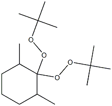 2,6-Dimethyl-1,1-bis(tert-butylperoxy)cyclohexane 구조식 이미지