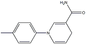 1-(4-Methylphenyl)-1,4-dihydropyridine-3-carboxamide Structure