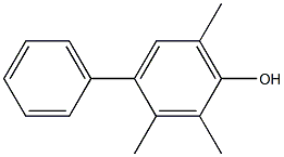 2,3,6-Trimethyl-4-phenylphenol Structure