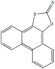 Phenanthro[9,10-d]-1,3-oxathiole-2-thione 구조식 이미지