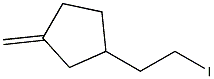 1-(2-Iodoethyl)-3-methylenecyclopentane 구조식 이미지