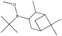 (2,6,6-Trimethylbicyclo[3.1.1]heptan-3-yl)tert-butyl(methoxy)borane Structure