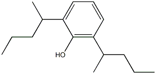 2,6-Bis(1-methylbutyl)phenol Structure
