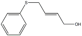 4-Phenylthio-2-buten-1-ol 구조식 이미지