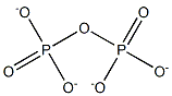 Diphosphoric acid tetraanion Structure