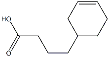 4-(3-Cyclohexenyl)butyric acid 구조식 이미지