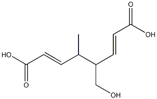 Bisacrylic acid 1-hydroxymethyl-2-methyl-1,2-ethanediyl ester 구조식 이미지