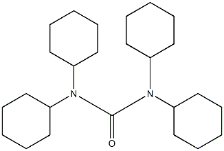 N,N,N',N'-Tetracyclohexylurea 구조식 이미지