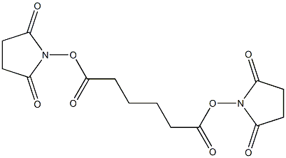 Adipic acid disuccinimidyl ester 구조식 이미지