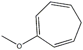 3-Methoxy-1,3,5-cycloheptatriene Structure