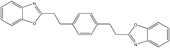 2,2'-[4,1-Phenylenebisethylene]bis(benzoxazole) Structure